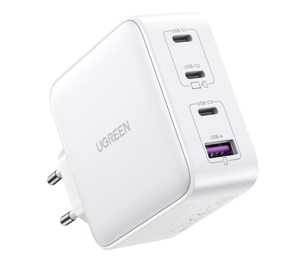 UGREEN Ładowarka sieciowa Nexode GAN 100W 3 x USB-C + USB-A - 1198628 - zdjęcie 2